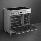 SMEG C92IMX2 Classici Esthetisch Fornuis met Inductiekookplaat - 90 x 60 cm - RVS 5