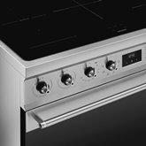 SMEG C92IMX2 Classici Esthetisch Fornuis met Inductiekookplaat - 90 x 60 cm - RVS 7