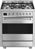 SMEG C7GMXNLK9 Classici Esthetisch Fornuis met Gaskookplaat - 70 x 60 cm 1
