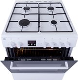 ETNA FGV561WIT Gasfornuis met Oven - 4 Pitten  5