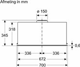 Siemens LB77NAC50 iQ500 Afzuigunit 9