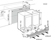 Miele KSK 6300 Side-by-Side Kit 2