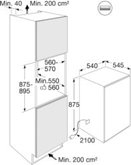 ETNA KKD7088T Inbouw Koelkast 2