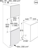 ETNA KKS7088T Inbouw Koelkast 2