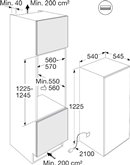 ETNA KKD7122T Inbouw Koelkast 2