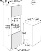ETNA KKD7102T Inbouw Koelkast 2