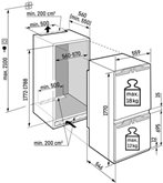 Liebherr ICNb 5123-20 Inbouw Koel-vriescombinatie  2