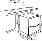 Inventum IVR0822D Onderbouw Vriezer  2