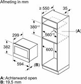 Siemens BF722L1B1 iQ700 Inbouwmagnetron 8