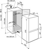Liebherr ICSe 5103-22 Pure Volledig Geïntegreerde Inbouw Koel-vriescombinatie  2