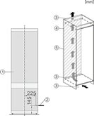 Miele KF 7731 D inbouw koel-vriescombinatie 2