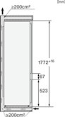 Miele KF 7731 D inbouw koel-vriescombinatie 9