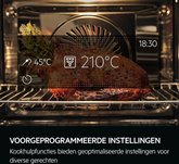 AEG TP9SK821B 9000 ProAssist Inbouw Combi Hetelucht- en Stoomoven 13
