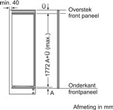 Siemens KI81REDD0 iQ500 extraKlasse Inbouw Koelkast  7