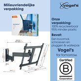 Vogel's Comfort Full Motion+ TVM 3445 draaibare en kantelbare muurbeugel 2