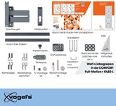 Vogel's Comfort Full Motion+ TVM 3665 draaibare en kantelbare muurbeugel voor OLED 7