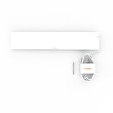 ETHERMA 46376 Infrarood Werkplekverwarming - Op Bureau - Set - Wit- LAVA-DESK-TOP-50-W 1