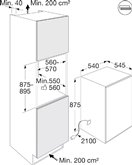 ETNA VS6088 Inbouw Vriezer 2
