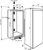 Inventum IVR0882S Inbouw Vriezer  2
