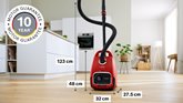 BOSCH BGL6PET3 Serie 6 ProAnimal Stofzuiger met Zak - Rood 3