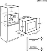 AEG TS5CM25TB Inbouw Magnetron  2