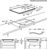 AEG TK95II08FB 6000 Flex Bridge Inbouw Inductiekookplaat 2