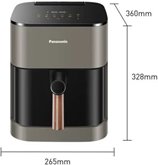 Panasonic NF-CC500NXE Heteluchtfriteuse met Kijkvenster 7
