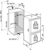 Liebherr ICBa 5123-20 Inbouw Koel-vriescombinatie 2