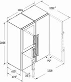 Liebherr XRCst 5295-20 Koel-vriescombinatie met Wijnkoeler 8