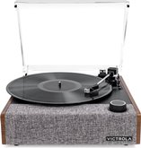 Victrola VTA-74 platenspeler walnoot 1