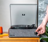 Victrola VTA-78 platenspeler walnoot 7