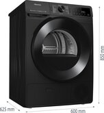 Hisense DH3V800UB/BLX Warmtepompdroger 8