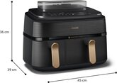 Philips NA552/00 Airfryer - Heteluchtfriteuse met 2 Manden 6