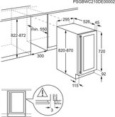 AEG AWUS020B5B wijnkoeler inbouw 2