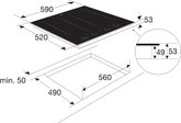 ETNA KIF5462ZT Inductiekookplaat 2