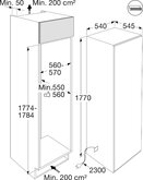 ATAG KS38178B Inbouw Koelkast 2