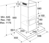 ETNA AB260ZT wandschouw afzuigkap 2