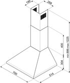 SMEG KSED75XE Universeel Esthetisch Wandkap - Afzuigkap - 70 cm 2