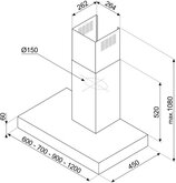 SMEG KBT900XE Universeel Esthetisch Wandkap - Afzuigkap - 90 cm 2