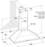 Whirlpool AKR 916 IX/3 schouwkap 2