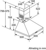 Bosch DWP66BC50 Serie 2 schouwkap 2