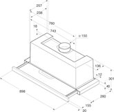 Whirlpool AKR 473/1 IX Geintegreerde Afzuigkap 2