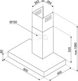 SMEG KBT900AE afzuigkap 2