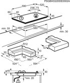 AEG HKB64453NB 8000 Serie gas kookplaat 2