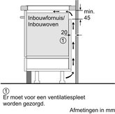 BOSCH PXV875DC1E Serie 8 Opbouw Inductiekookplaat 8