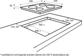 Inventum inbouw inductiekookplaat IKI6008MAT 2