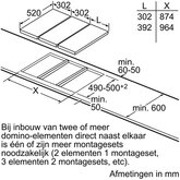 Siemens EH375FBB1E iQ100 domino inductie kookplaat 2