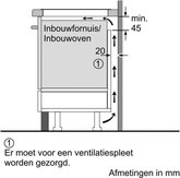 Siemens EH375FBB1E iQ100 domino inductie kookplaat 5