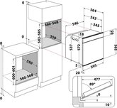 Whirlpool W7 OM4 4S1 P BL inbouw solo oven 2