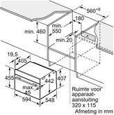 BOSCH CBG7741B1 Serie 8 Inbouwoven 2
